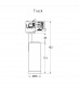 HYRWELL HYRO A1045A Type Led светильник с функцией Zoom для установки на шинно-трековую систему