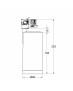 HYRWELL HYRO A1090A Type Led светильник шинно-трековый с функцией Zoom