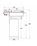 HYRWELL HYRO A1090A External Driver Box светильник шинно-трековый с внешним драйвером