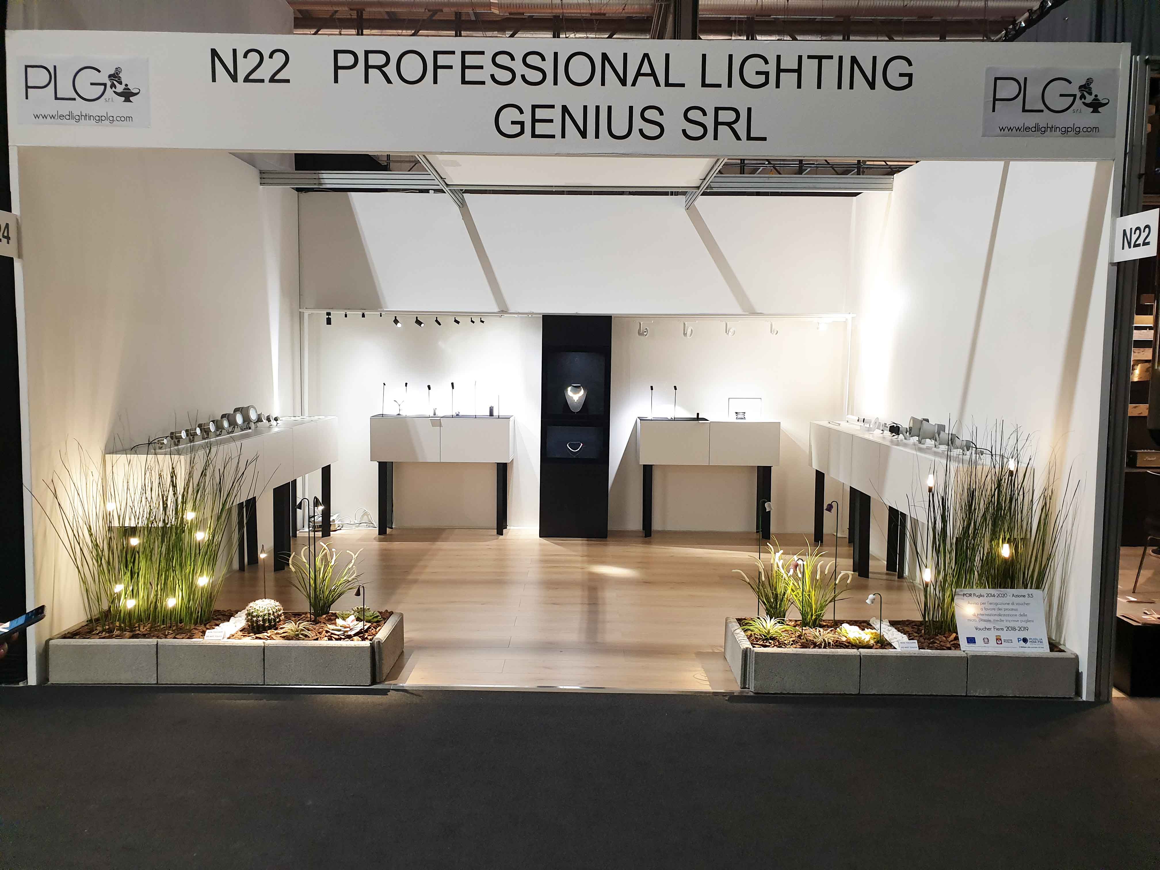 LED lighting PLG выставка 2020